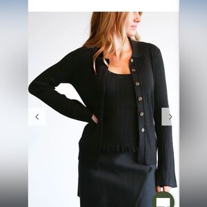 ABLE SET Tank & Cardigan